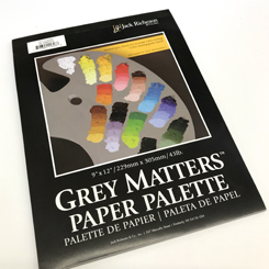 Jack Richeson Grey Matters palette paper pads