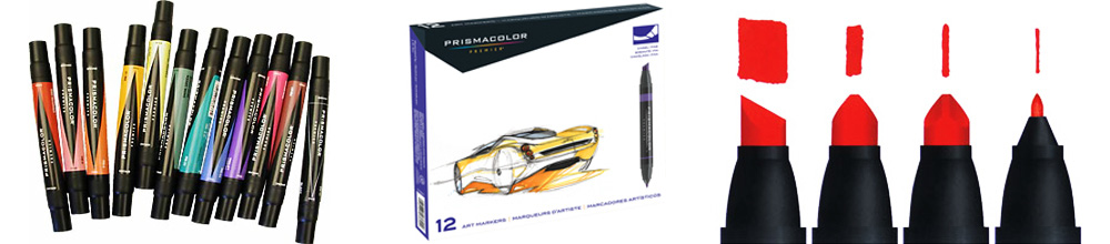 Prismacolor Premier Art Marker Deco Yellow (PM-131) Box of 6 Markers