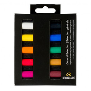 Rembrandt soft pastels 10 half stick set