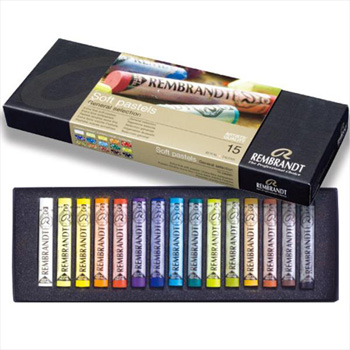 Rembrandt soft pastels 15 stick set