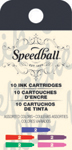 speedball fountain pen cartridges - assorted colors