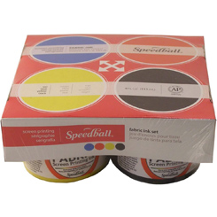 speedball basic fabric ink set