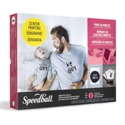 speedball beginner stencil screen printing kit