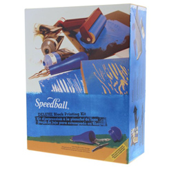 speedball deluxe blockprinting set