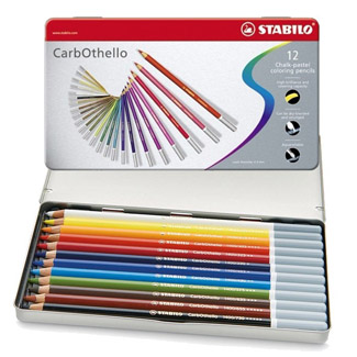 stabilo carbothello pastel pencil set of 12