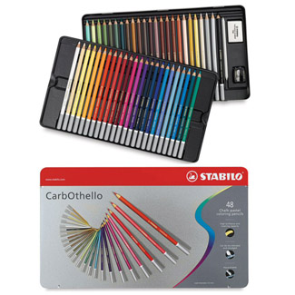 Stabilo CarbOthello Chalk Pastel Pencil 60 Set