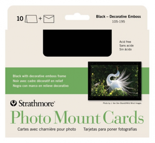 strathmore photo mount cards
