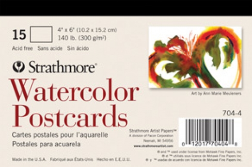 strathmore watercolor postcards