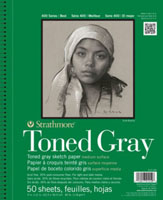 Strathmore 400 toned gray pads