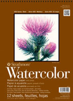 Strathmore 400 watercolor pads