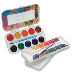 Yarka semi-moist watercolour pan sets