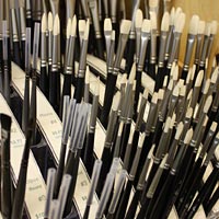 paint brushes available at art placement art supplies, Saskatoon's best art supply store