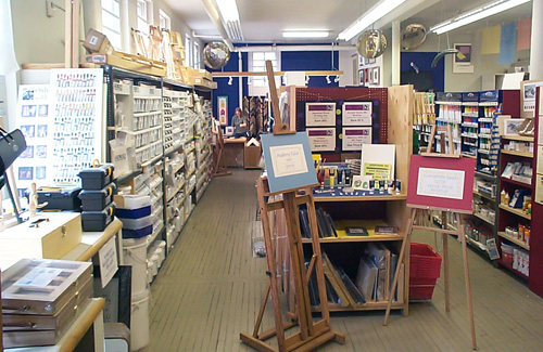 art supplies in the late 1990s
